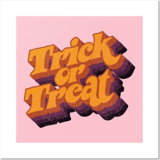 Trick or Treat Posters and Art